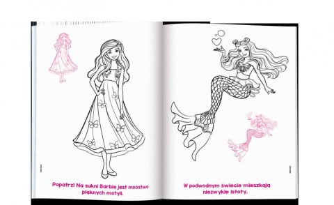 Książka dla dzieci Barbie™ Naklejam i Koloruję Ameet (Nak-1402)