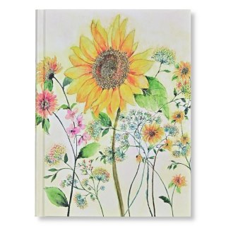 Notes (notatnik) A5 Szyty Słonecznik Akwarela Peter Pauper Press