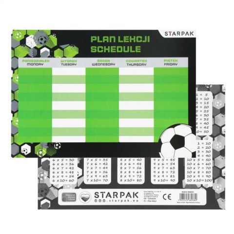 Plan lekcji Footbal2 Starpak (560053)