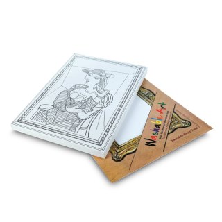 Podkład na biurko FUNNY MAT WHITE PICASSO kobieta na foteli sfu0001 biały polipropylen PP [mm:] 250x350 Strigo (8681379300018)