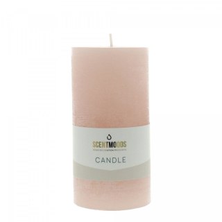 Świeca pieńkowa 6,3X12,5cm w kolorze Flamingo [mm:] 125 śr. 60mm Pavoncella (8720935401285)