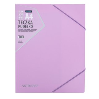 Teczka plastikowa na gumkę PP PASTEL LINE A4 mix Astrapap (113024005)