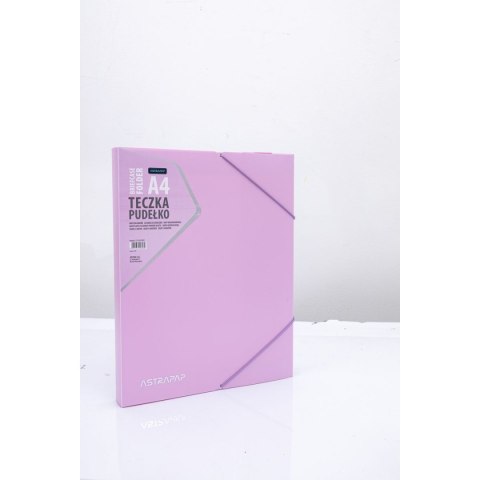 Teczka plastikowa na gumkę PP PASTEL LINE A4 mix Astrapap (113024005)