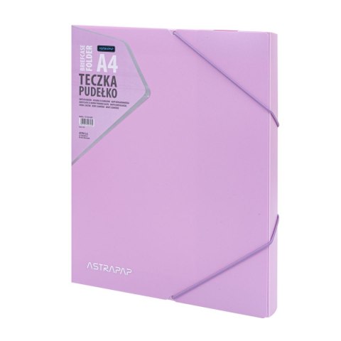 Teczka plastikowa na gumkę PP PASTEL LINE A4 mix Astrapap (113024005)
