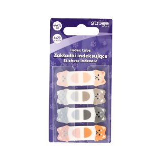 Zakładki indeksujące pieski 44x15mm x4bl 5905658810269 80k [mm:] 44x15 Strigo (SSN023)