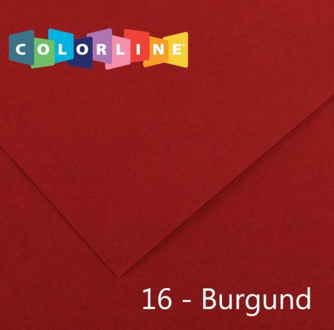 Brystol Colorline 16 burgundowy 150g 10k [mm:] 500x650 Canson (200041392)