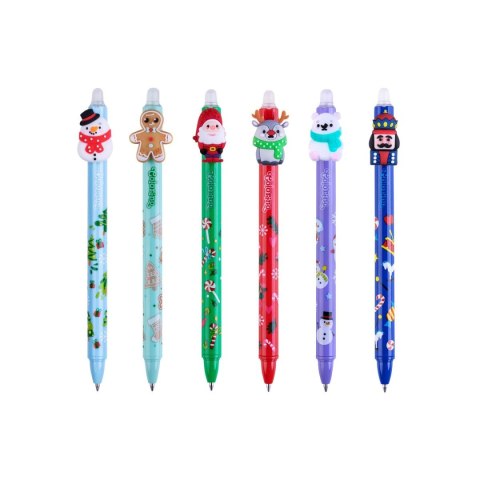 Długopis wymazywalny Kids CHRISTMAS wkład niebieski Patio (15657PTR)