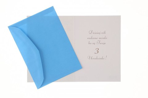 Kartka składana B6 Cyferki Panorama (b6)