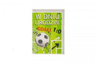 Kartka składana B6 Urodziny dziecięce Pol-mak (B6B)