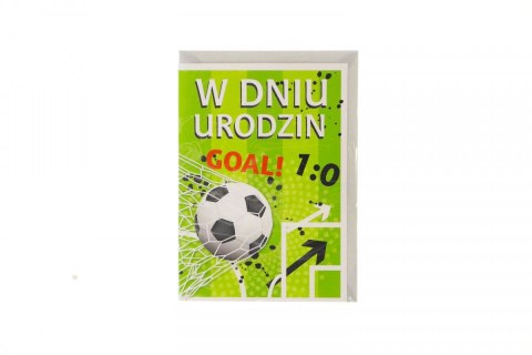 Kartka składana B6 Urodziny dziecięce Pol-mak (B6B)