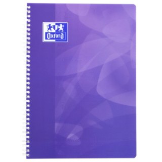 Kołozeszyt (kołonotatnik) A4 Lagoon 80k. 90g krata/tagi Oxford (400080673)