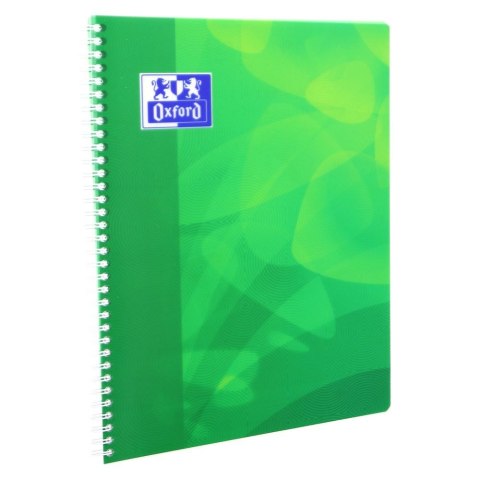 Kołozeszyt (kołonotatnik) A4 Lagoon 80k. 90g krata/tagi Oxford (400080673)