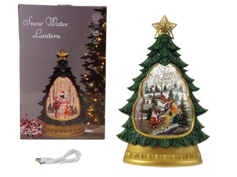 Lampki świąteczne choinka z USB Adar (602120)