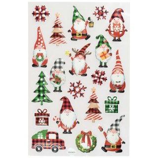 Naklejka (nalepka) skrzaty 3d Arpex (BN1298)