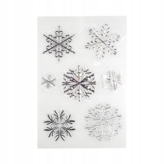 Naklejki świąteczne płatki śniegu Arpex (NR1369)