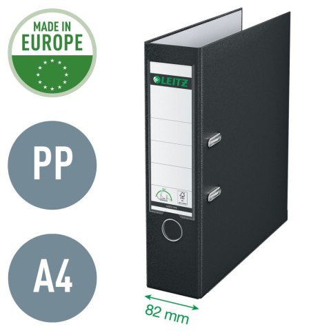 Segregator dźwigniowy A4 80mm CZARNY Leitz (10105095)