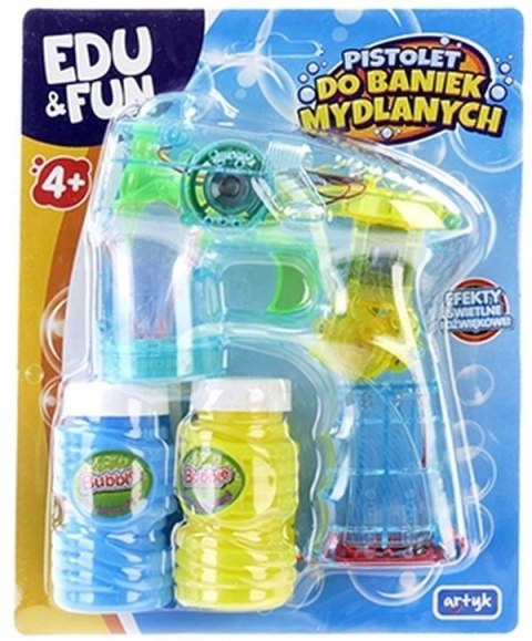 Bańki mydlane pistolet światło i dźwięk Artyk (155598)