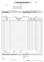 Druk samokopiujący A4 arkusz spisu z natury 100k. Stolgraf (M22)