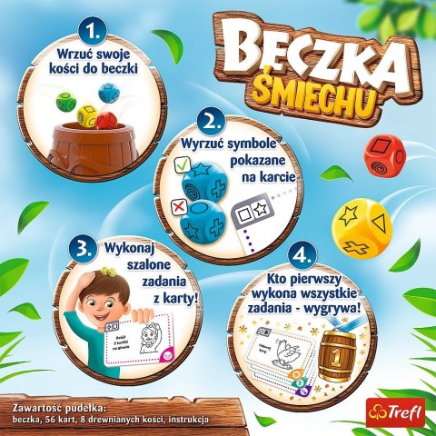 Gra karciana Beczka śmiechu Beczka śmiechu Trefl (01992)