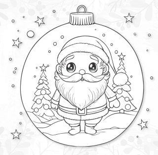 Kolorowanka Reniferek 3D