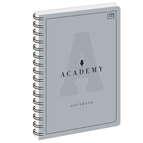 Kołozeszyt (kołonotatnik) A4 ACADEMY 100k. 90g krata Interdruk (KOŁOZA4100AC)