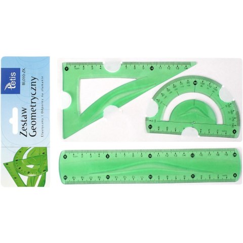 Komplet geometryczny 3 el. Tetis (BL010-PK)