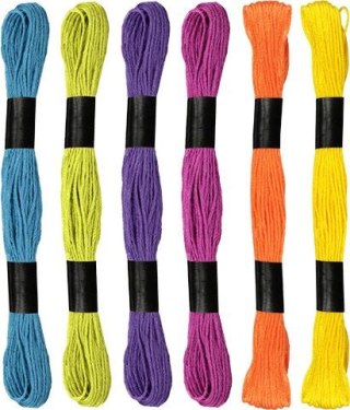 Mulina Craft-Fun Series jaskrawa 6 kol. Titanum