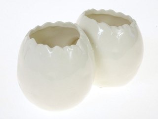 Ozdoba wielkanocna wazonik jajka ceramiczne Adar (367852)