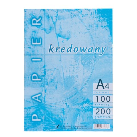 Papier kredowy A4 biały Kreska