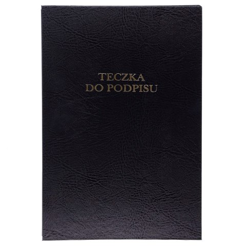 Teczka do podpisu A4 czarny 10k. Barbara (1822209)