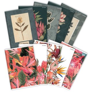 Zeszyt A5 FLOWERS 32k. 70g linia Top 2000 (400169418)
