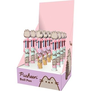 Długopis wielofunkcyjny Pusheen 12 SZTUK wkład 6 kolorów Unipap (DIsPL)