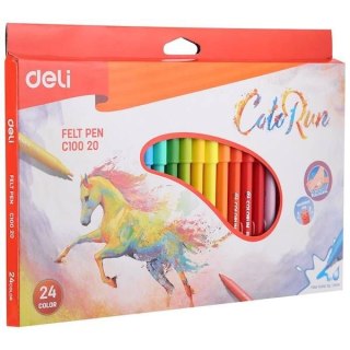 Flamaster COLORUN 24 kol. Deli (EC10020)