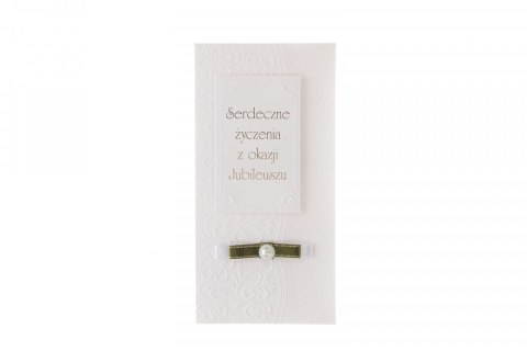 Kartka składana DL Jubileusz exclusive Merigraf (5902221808807)
