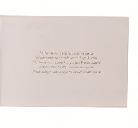 Kartka składana A5 Ślub Agamis