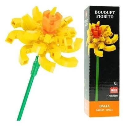 Klocki konstrukcyjne Mini kwiat dalia Nice Group (0065)