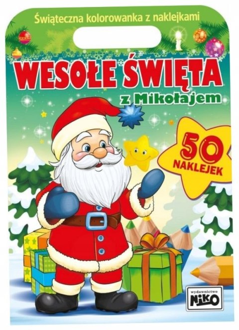 Książeczka edukacyjna Wesołe święta z Mikołajem. Niko