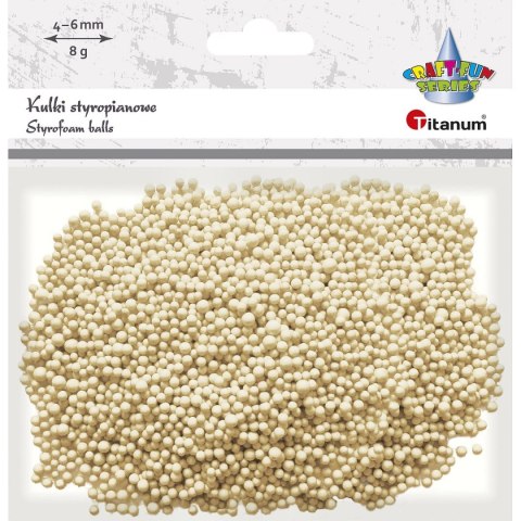 Ozdoba styropianowa Craft-Fun Series kulki Titanum (5mm/8g/X111)