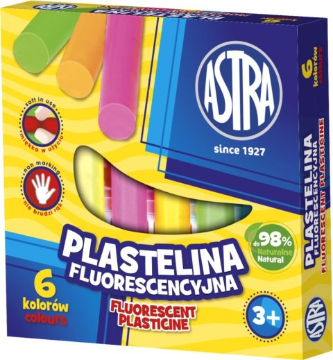 Plastelina 6 kol. mix Astra