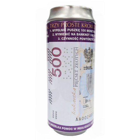 Skarbonka metal Kukartka (5901924439295)