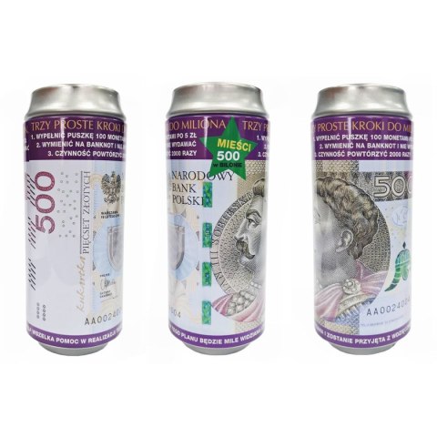 Skarbonka metal Kukartka (5901924439295)