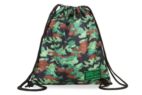 Worek na buty Coolpack CAMO FUSION GREEN Pati (B74095)