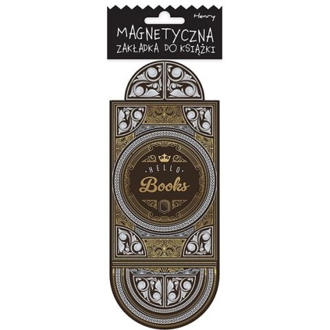 Zakładka do książki magnetyczna OWAL2 HELLO BOOKS Henry (5905701482092)