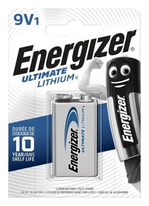 Baterie litowa Energizer LA522 Ultimate Lithium LA522/9V 6F22 Energizer