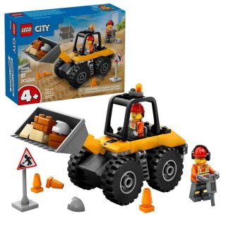 Klocki konstrukcyjne City Żółta ładowarka kołowa Lego (60450)