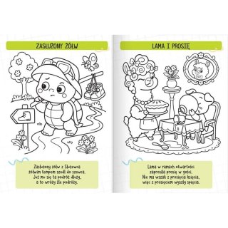 Książka dla dzieci Wierszyki logopedyczne do powtarzania i kolorowania Aksjomat