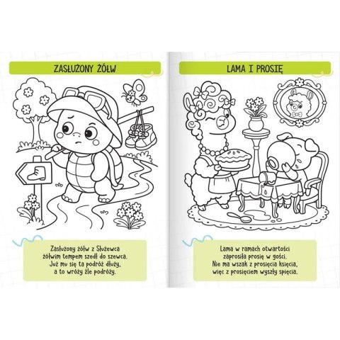 Książka dla dzieci Wierszyki logopedyczne do powtarzania i kolorowania Aksjomat