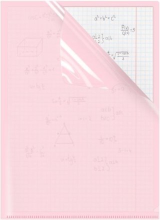 Ofertówka A4 kolor: różowa typu L Biurfol (OFP-A4-01)