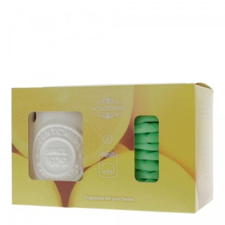 Świeczka ozdobna Zestaw prezentowy Kominek i wosk zapachowy Citronella Pavoncella (8716516173047)