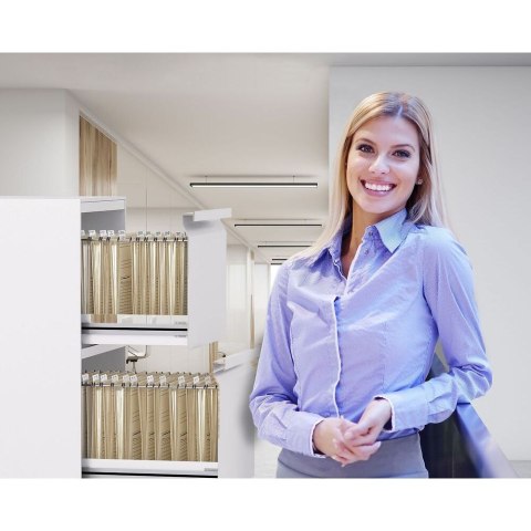 Teczka zawieszkowa A4 Vertic Ultimate z poszerzanym dnem 2 cm brązowy karton 320g Elba (100552068)